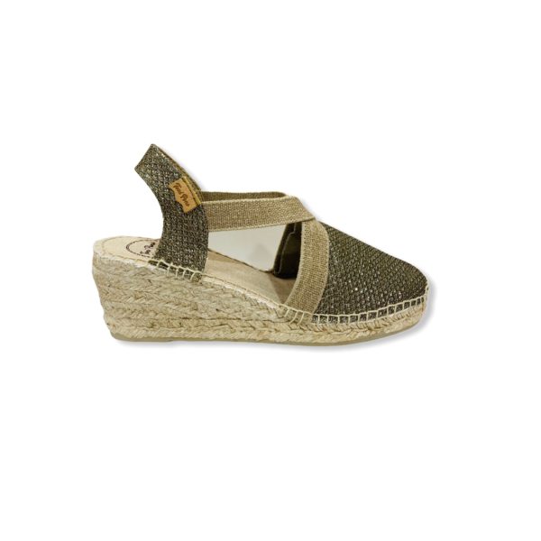 Espadrilles compensées TRITON Kaki TONI PONS