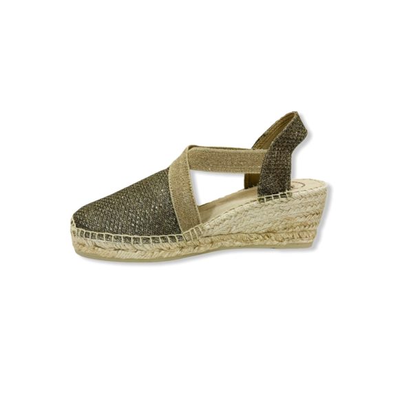 Espadrilles compensées TRITON Kaki TONI PONS