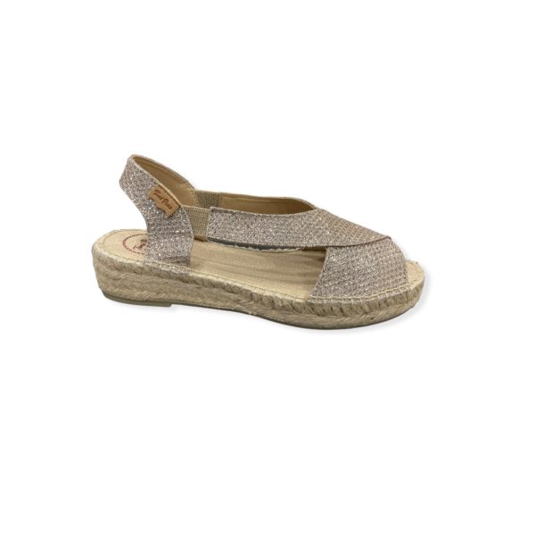 Espadrille ELDA Platine TONI PONS