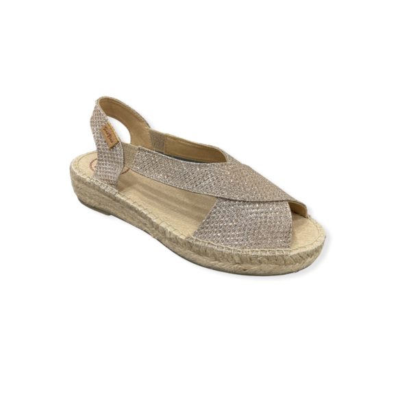 Espadrille ELDA Platine TONI PONS