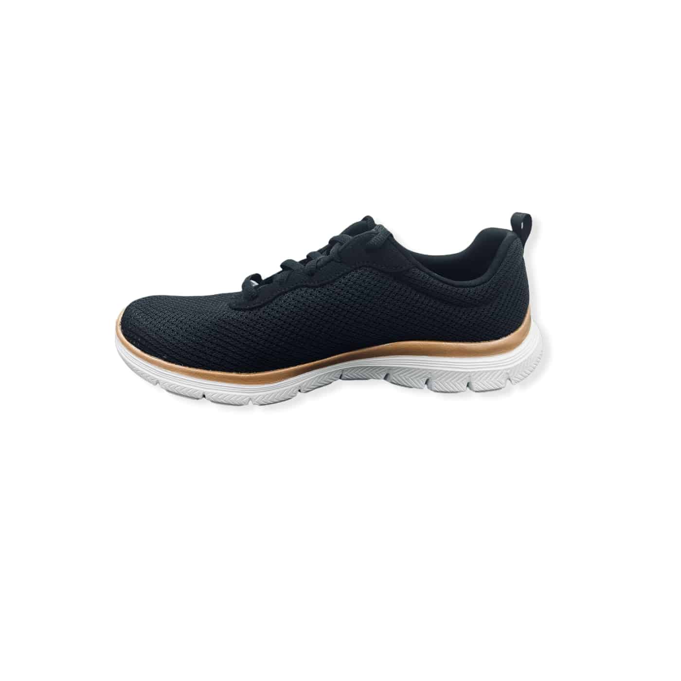 Basket Flex Appeal 4.0 Brillant Noir SKECHERS