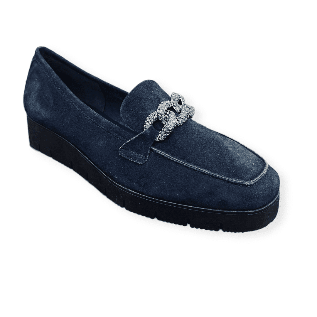 Mocassin Nora Marine Reqins