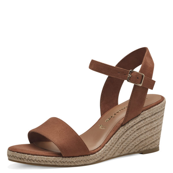 Sandale a talon camel sales